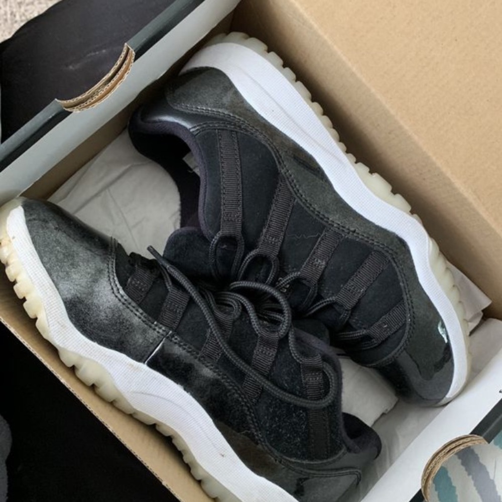 Black & white Jordans